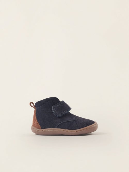 Bottes en Cuir Suédé - Kiabi