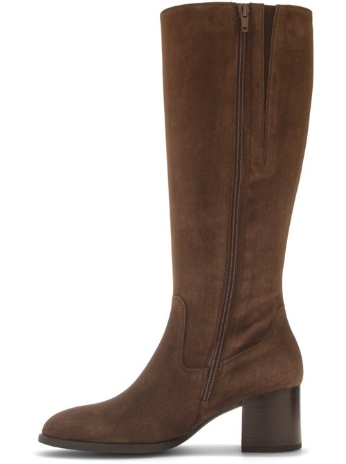 Bottes en cuir velours - Kiabi Bottes en cuir velours - Kiabi