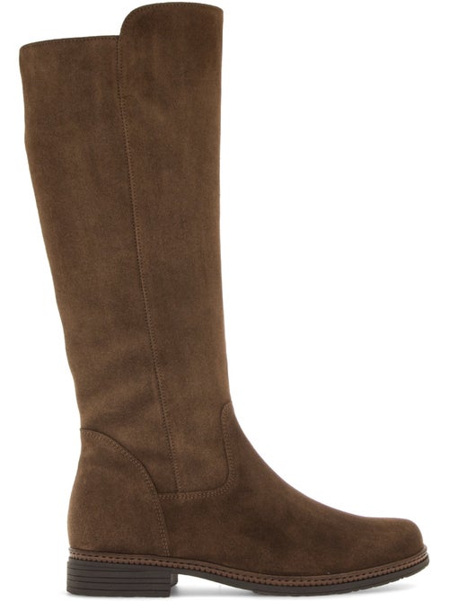 Bottes en cuir velours - Kiabi Bottes en cuir velours - Kiabi