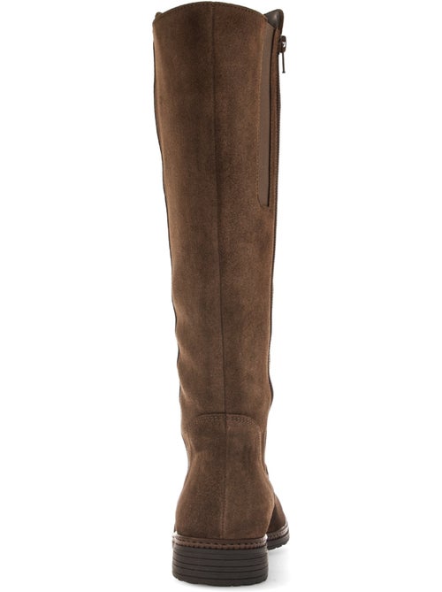 Bottes en cuir velours - Kiabi Bottes en cuir velours - Kiabi