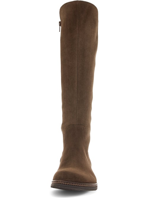 Bottes en cuir velours - Kiabi Bottes en cuir velours - Kiabi