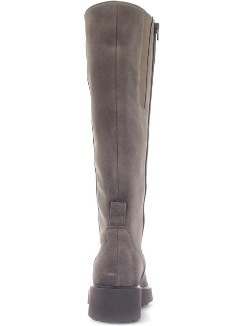 Bottes en cuir velours - Kiabi Bottes en cuir velours - Kiabi