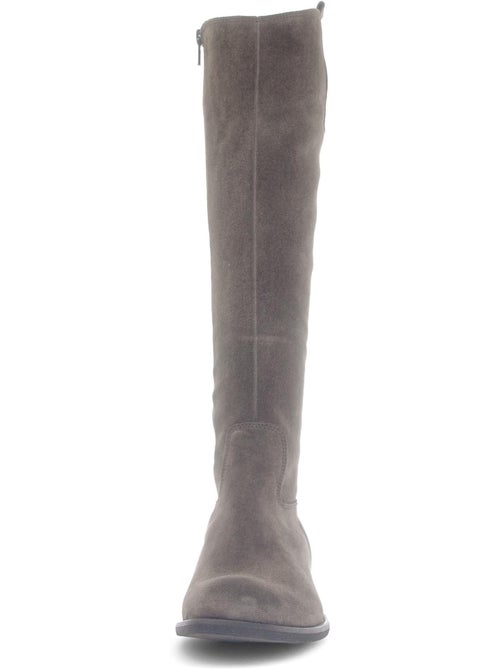 Bottes en cuir velours - Kiabi Bottes en cuir velours - Kiabi