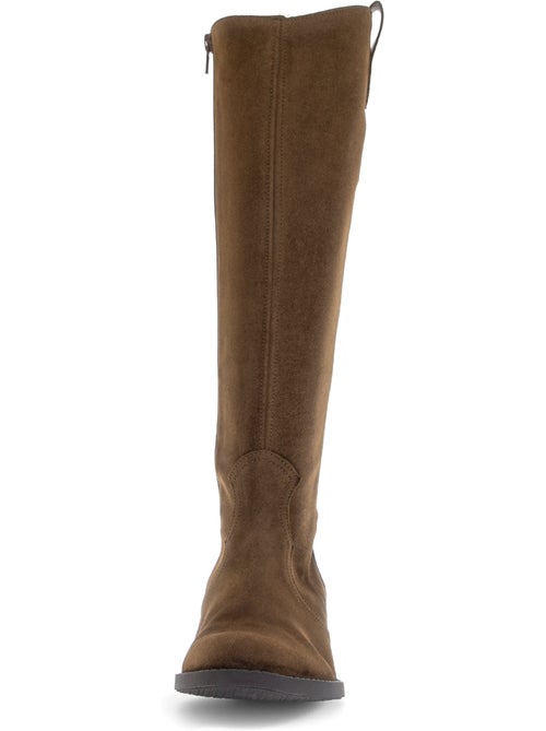 Bottes en cuir velours - Kiabi Bottes en cuir velours - Kiabi