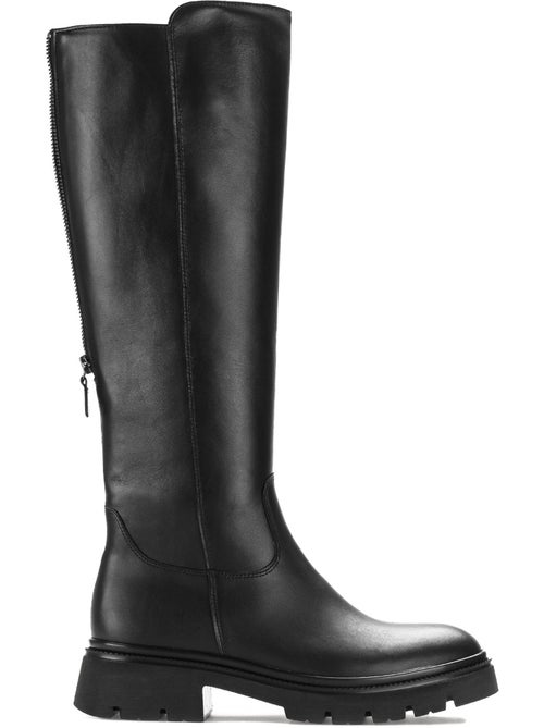 Bottes en cuirs combinés - Kiabi Bottes en cuirs combinés - Kiabi