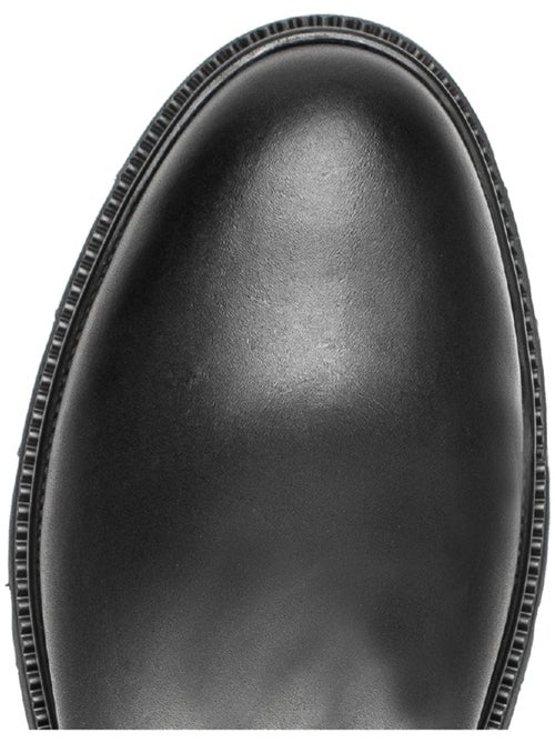 Bottes en cuirs combinés - Kiabi Bottes en cuirs combinés - Kiabi