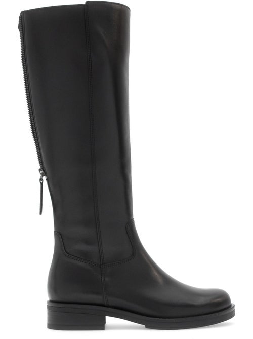 Bottes  en cuirs combinés - Kiabi