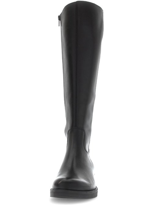Bottes  en cuirs combinés - Kiabi