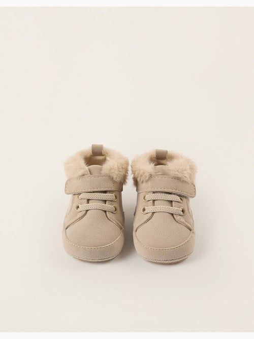 Bottes en Daim avec Bride à Scratch - Kiabi