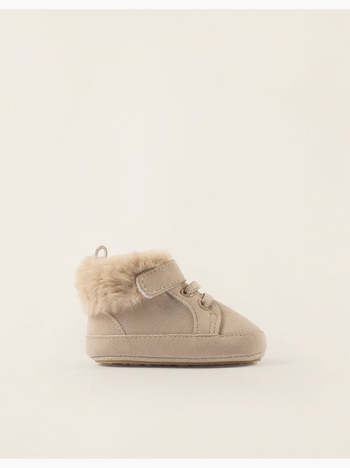 Bottes en Daim avec Bride à Scratch - Kiabi