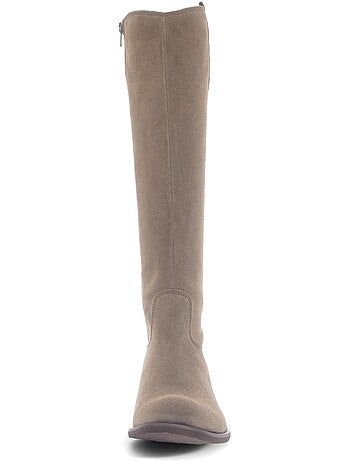Bottes en daim