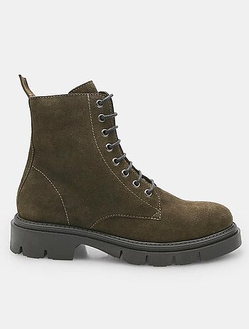 Bottes en daim