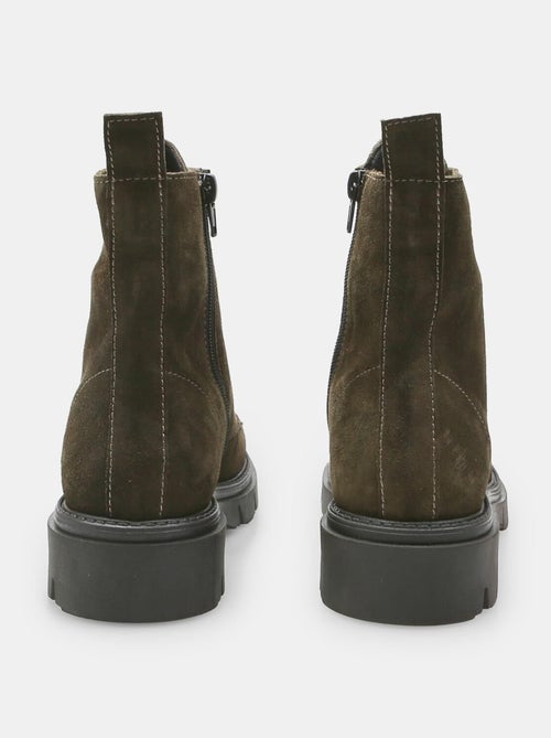 Bottes en daim - Kiabi