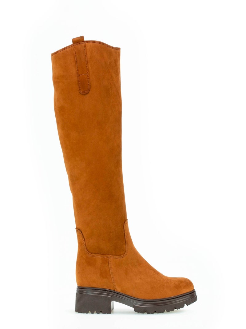 Bottes  en nubuck Gabor Marron - Kiabi