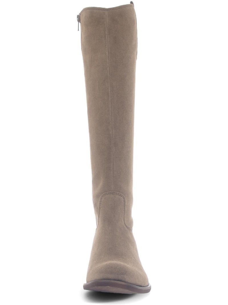 Bottes  en nubuck Marron - Kiabi