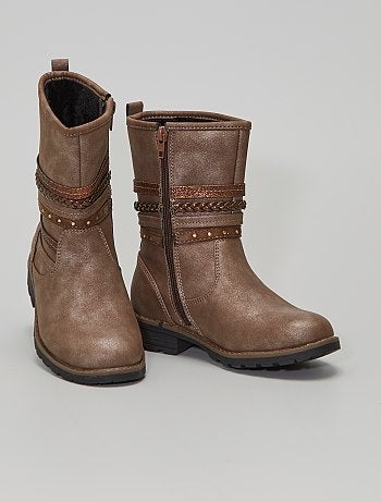 bottine fille pas cher