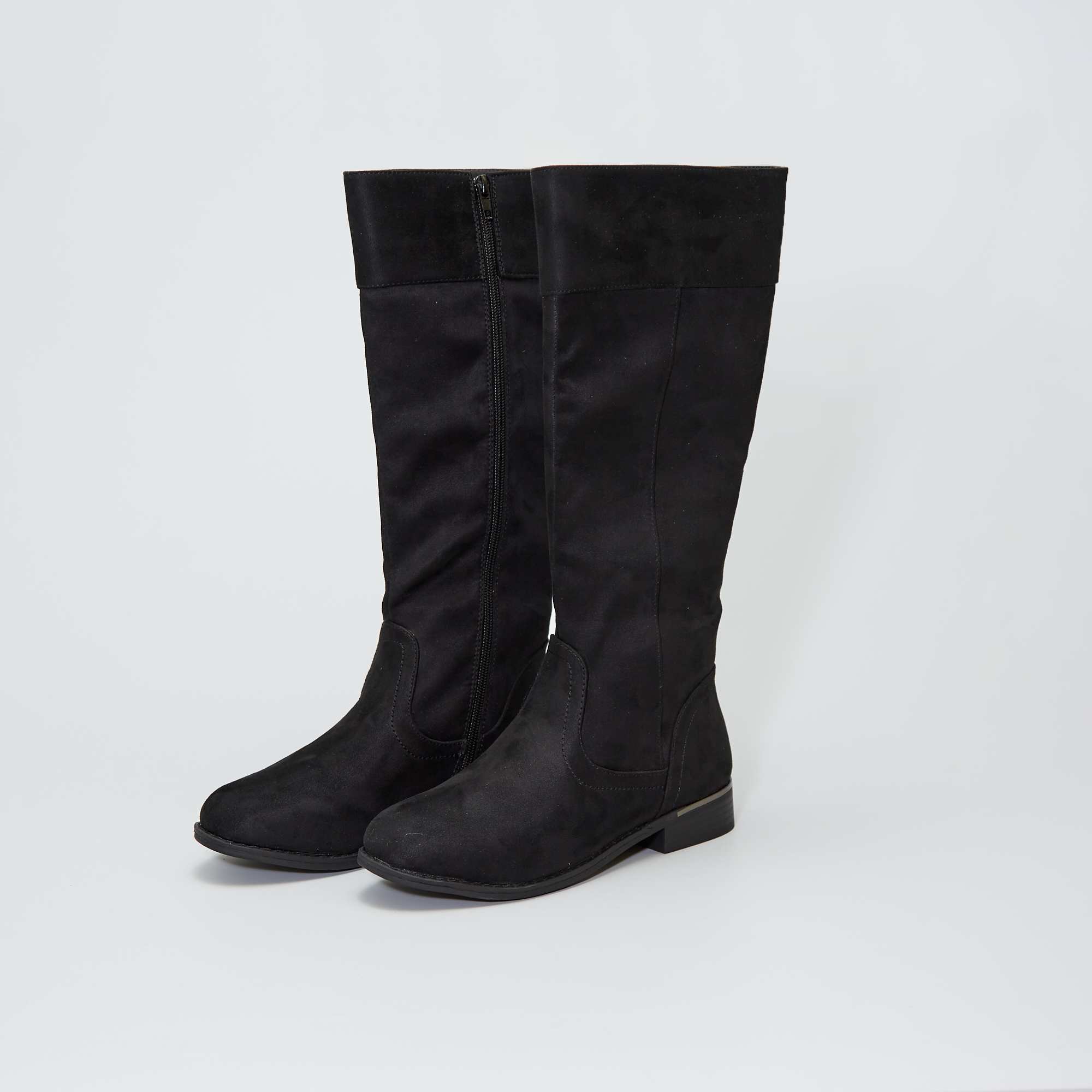 bottes en suedine femme
