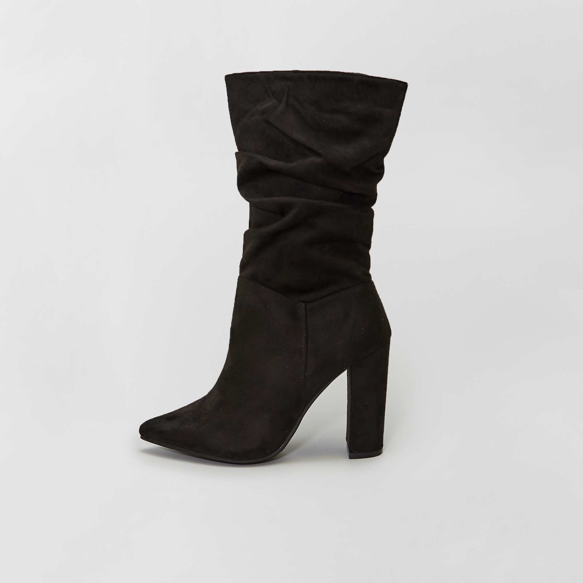 bottes en suedine femme