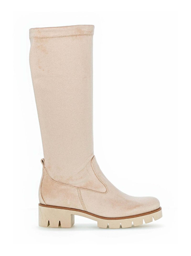 Bottes  en textile Gabor Beige - Kiabi