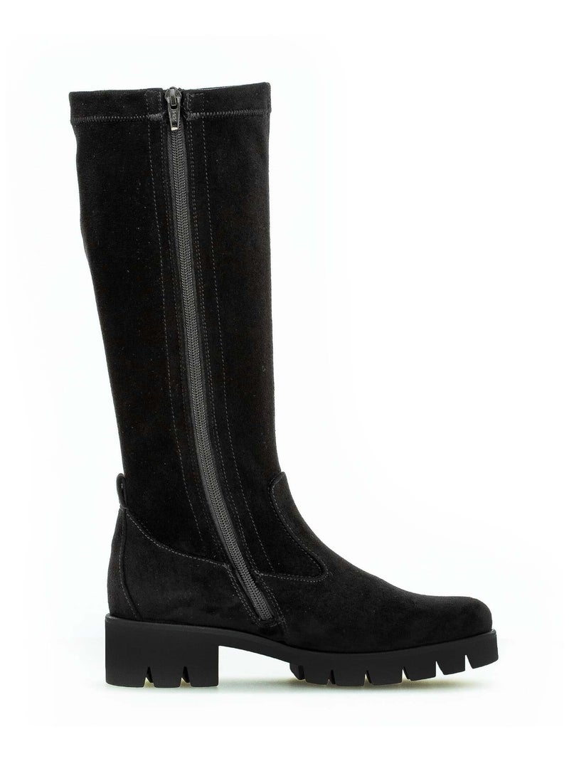 Bottes  en textile Noir - Kiabi