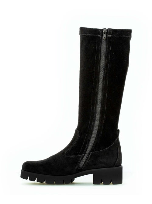 Bottes  en velours Gabor - Kiabi