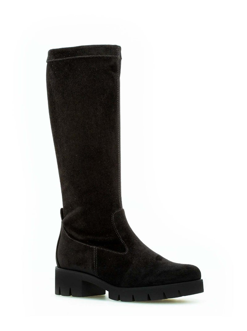 Bottes  en velours Gabor Noir Noir - Kiabi