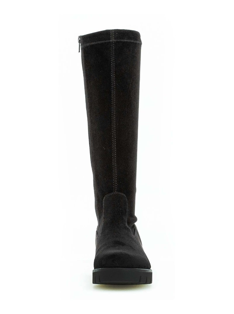 Bottes  en velours Gabor Noir Noir - Kiabi