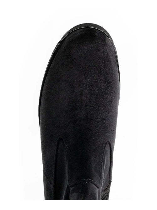 Bottes  en velours - Kiabi