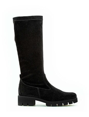 Bottes en velours