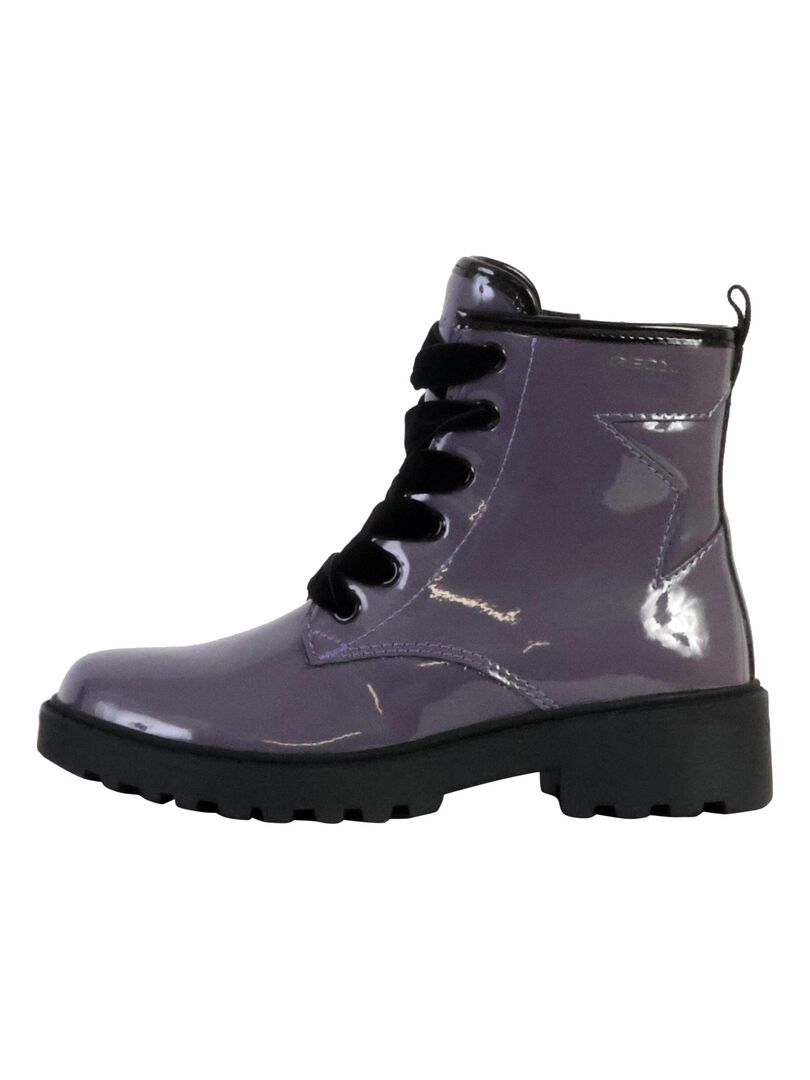 Bottes Enfant à Lacets Geox Casey Violet - Kiabi