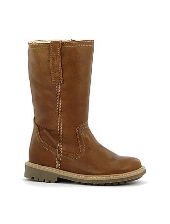 Bottes Enfant En Cuir - Boni Nicolas
