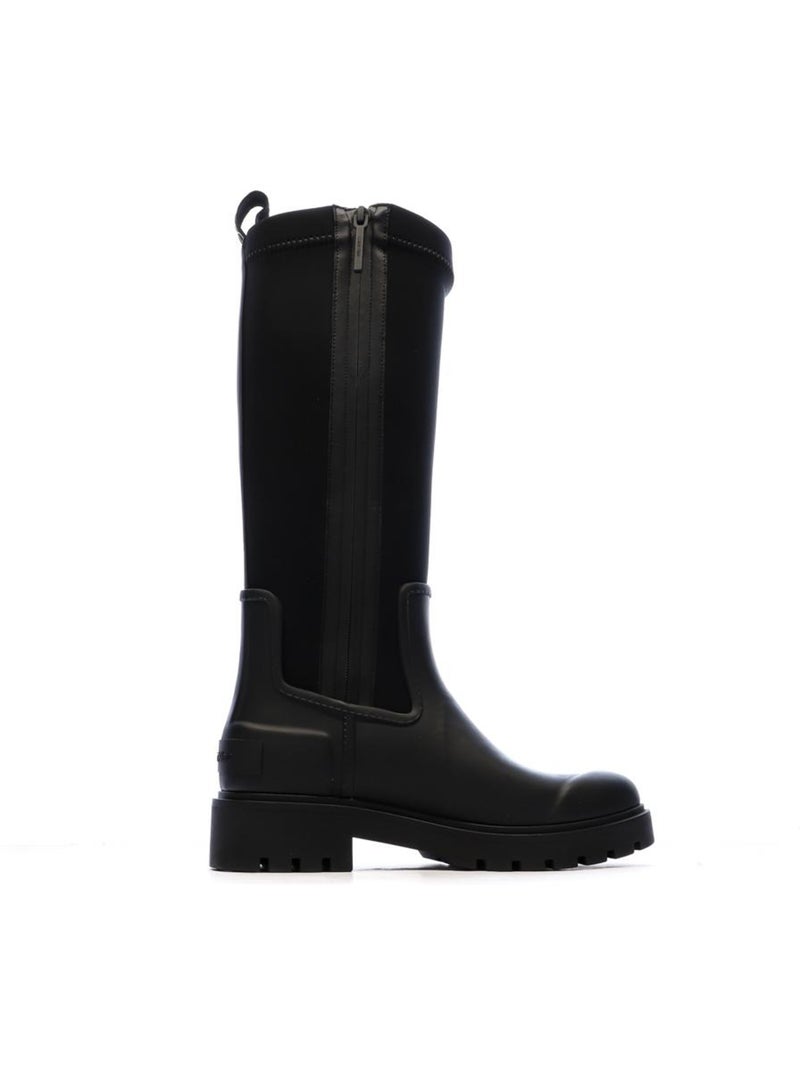 Bottes Femme Calvin Klein Jeans Noir - Kiabi