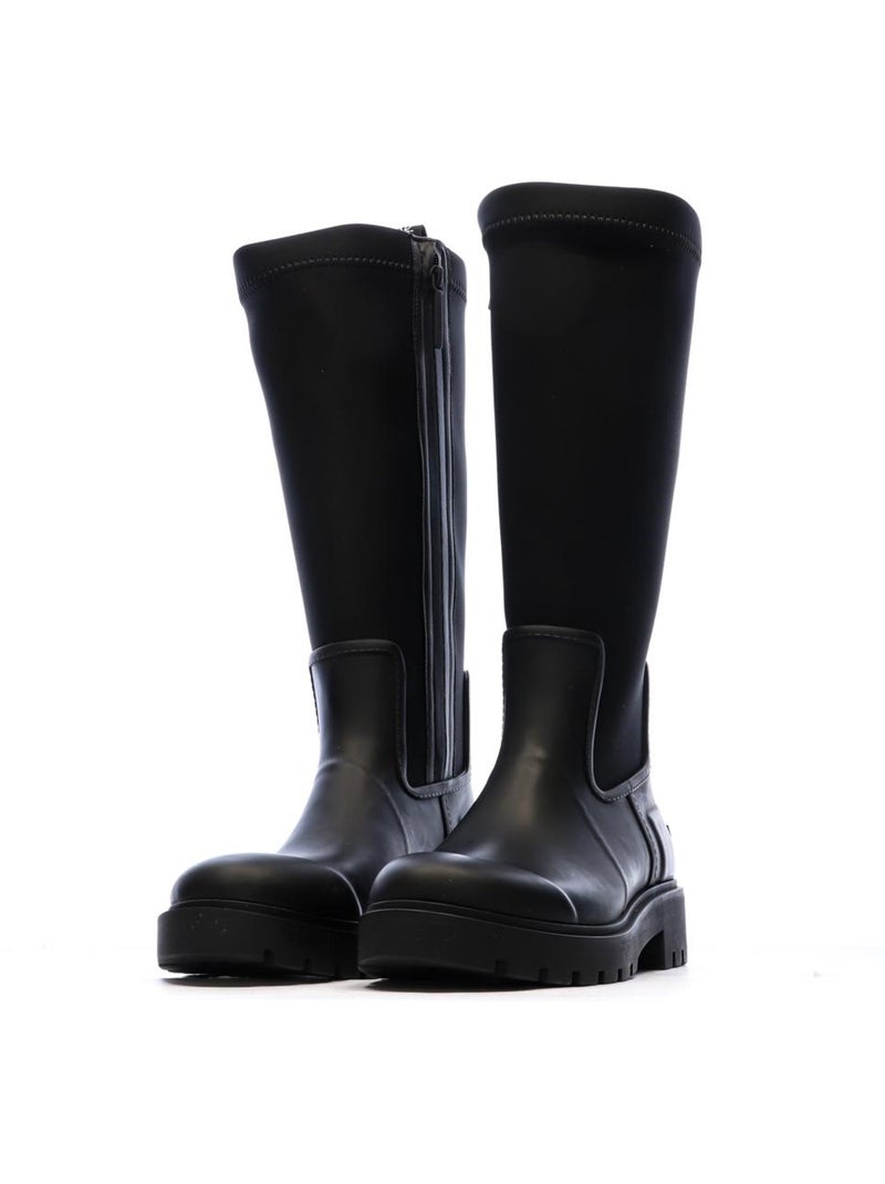 Bottes Femme Calvin Klein Jeans Noir - Kiabi