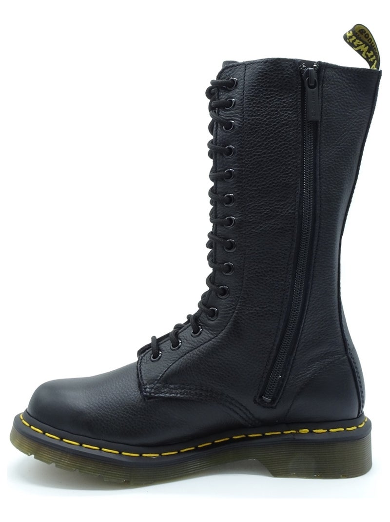 Bottes Femme Dr Martens Noir - Kiabi