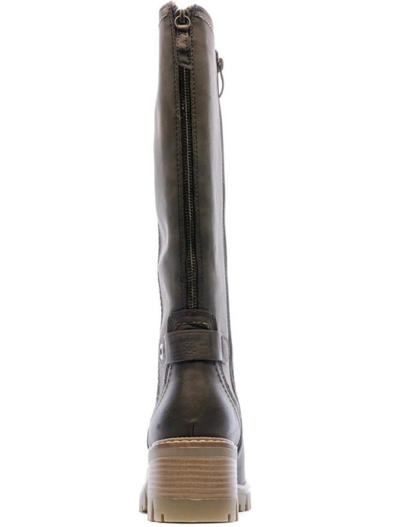 Bottes femme relife Marron cappuccino - Kiabi