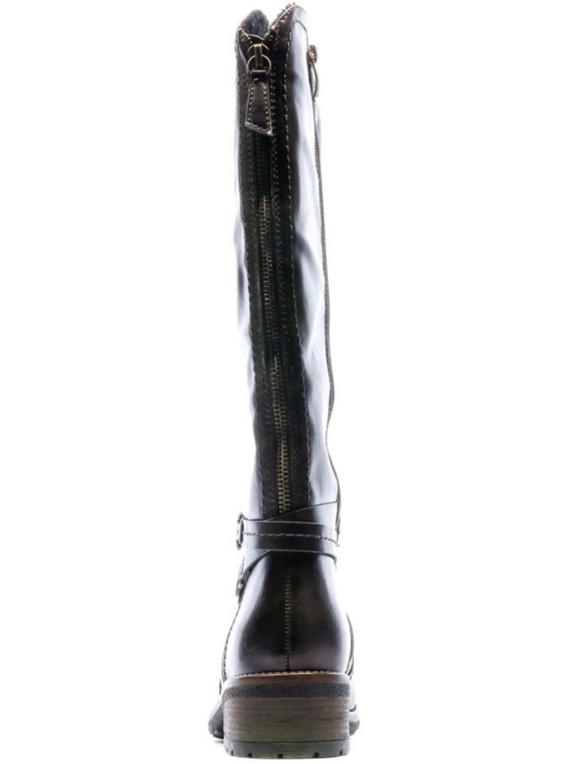 Bottes femme relife Marron cappuccino - Kiabi