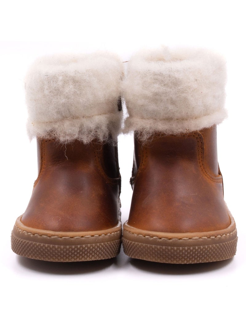 Bottes Fourrees Bebe - Boni Mini Dolly Marron - Kiabi