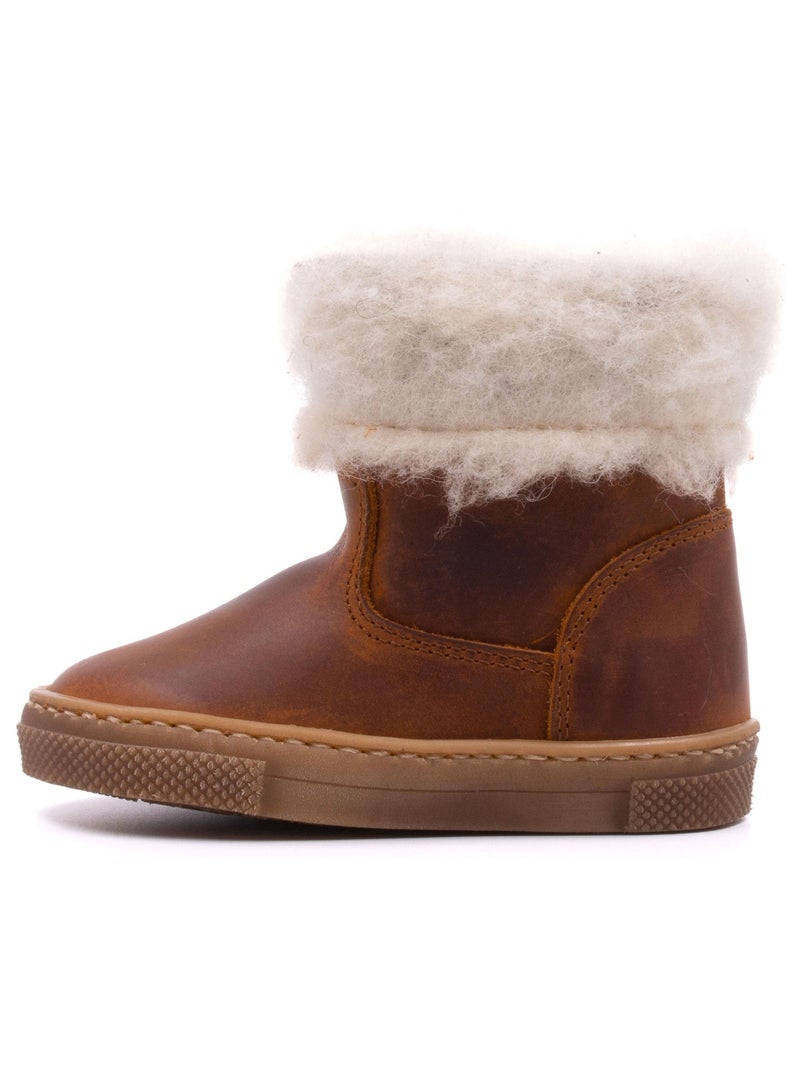 Bottes Fourrees Bebe - Boni Mini Dolly Marron - Kiabi
