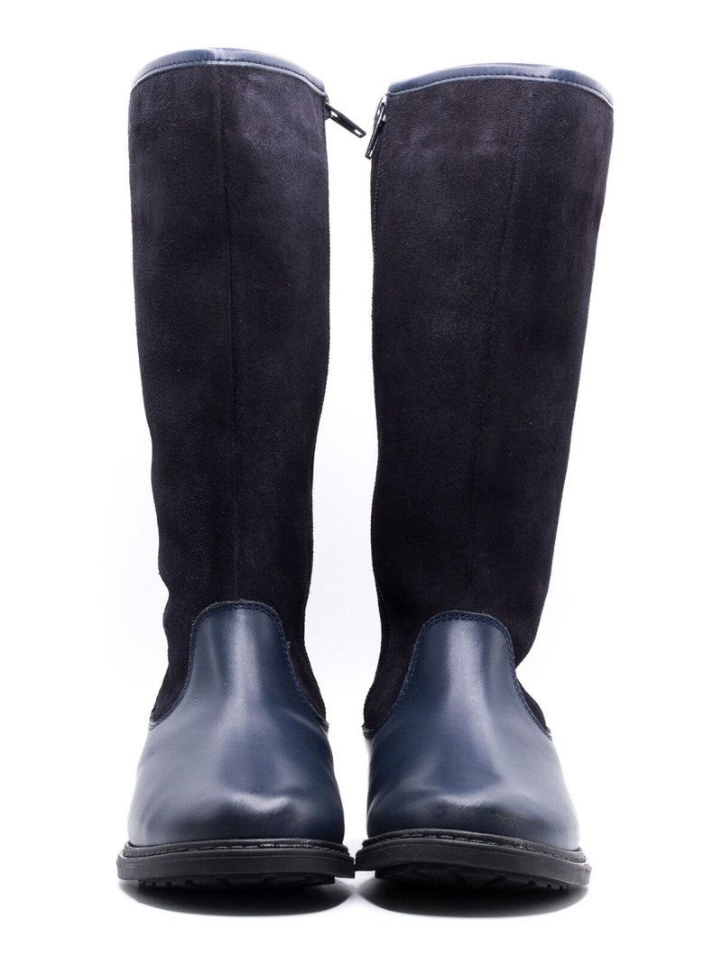 Bottes Fourrées Fille - Boni Diana Bleu marine - Kiabi