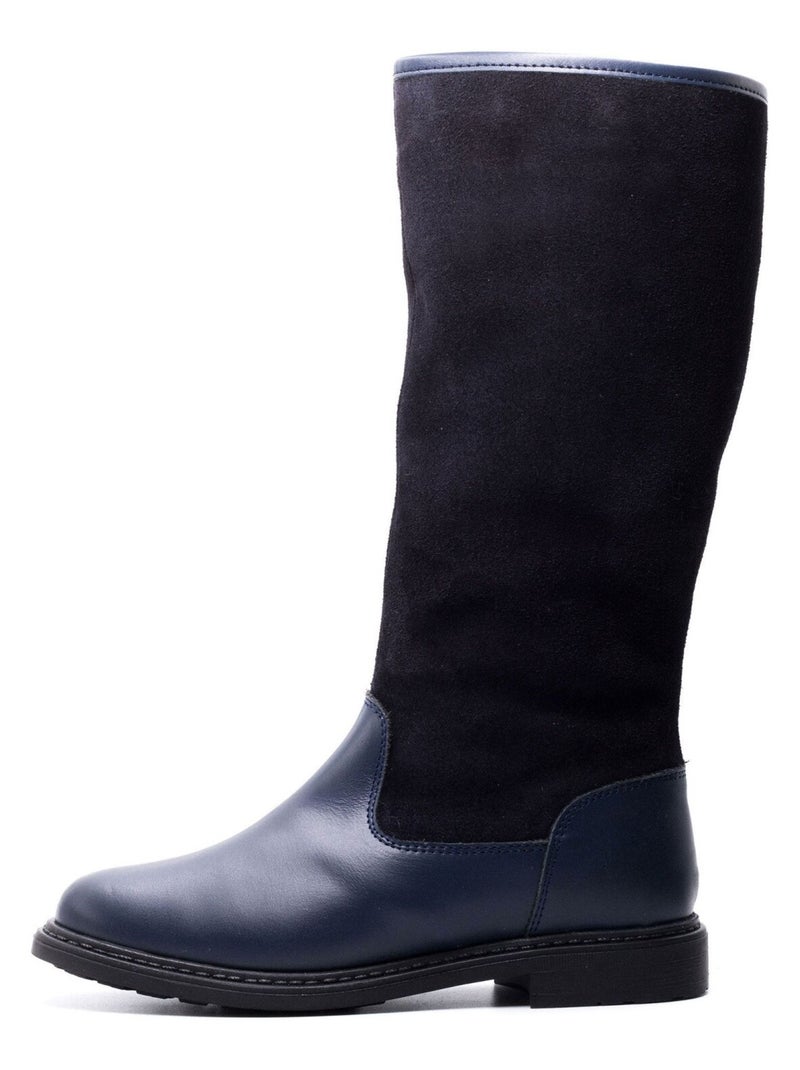 Bottes Fourrées Fille - Boni Diana Bleu marine - Kiabi