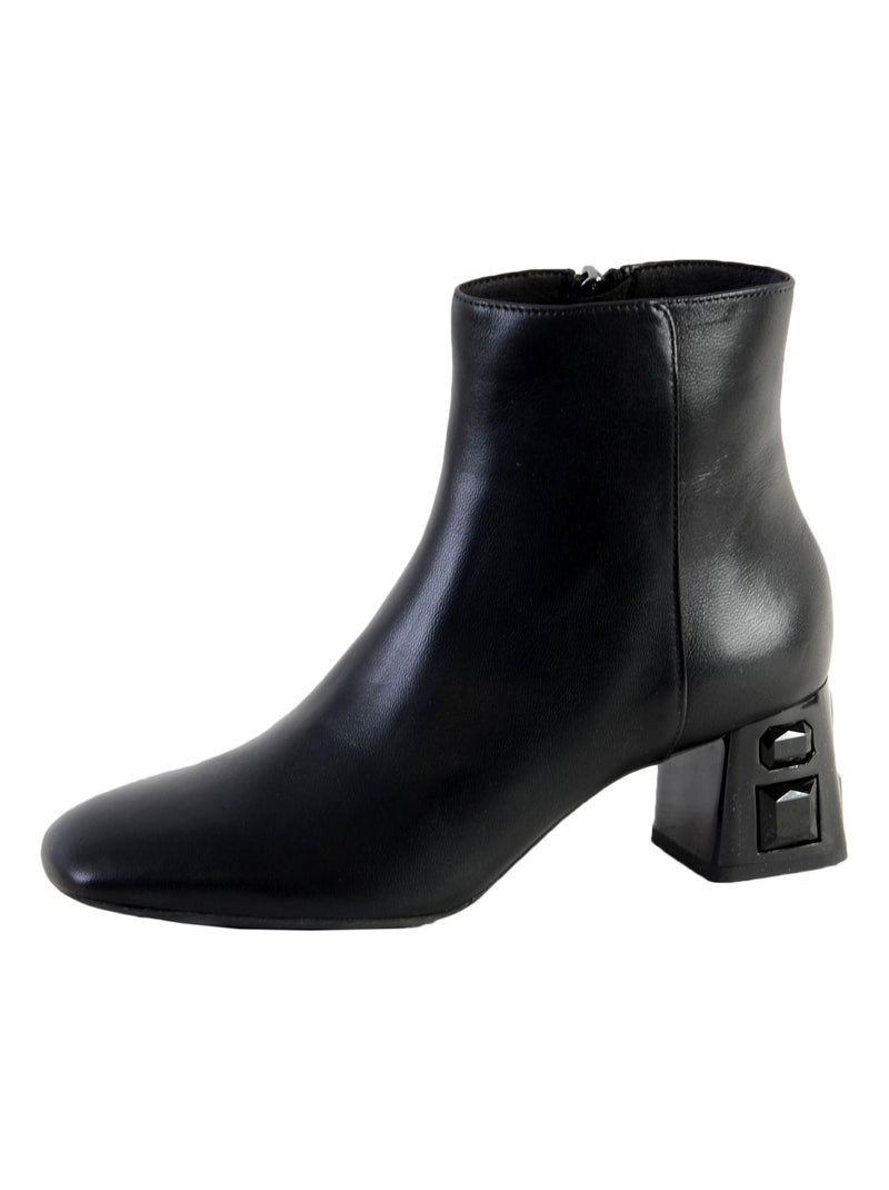 Bottes Geox D Seyla Plus A -Nappa Goat LE Noir - Kiabi