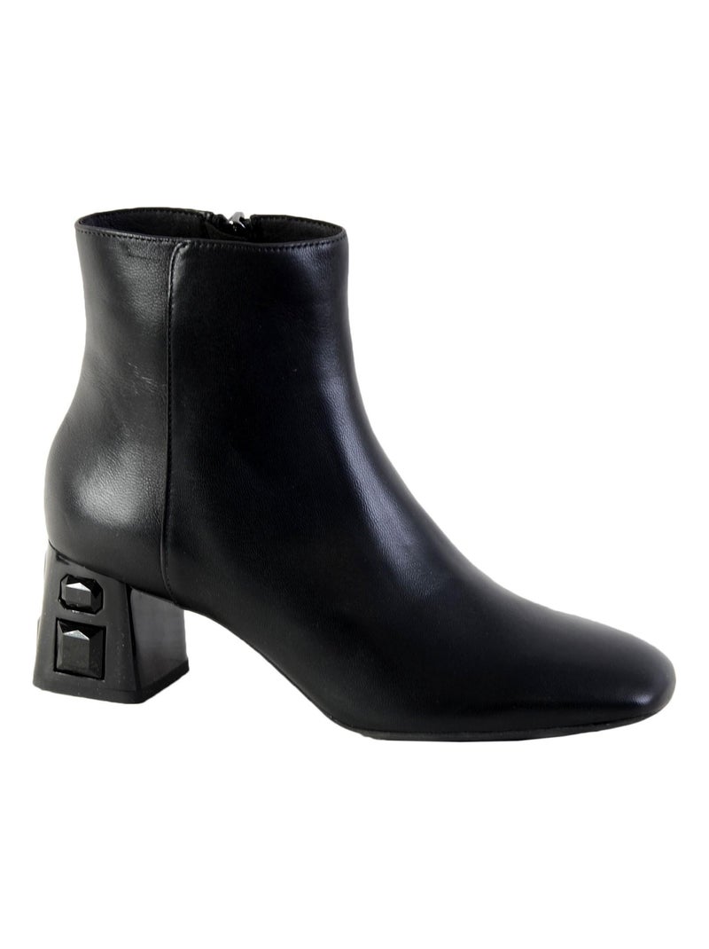 Bottes Geox D Seyla Plus A -Nappa Goat LE Noir - Kiabi