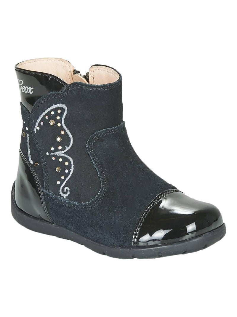 Bottes Geox Enfant Fille B Kaytan Noir - Kiabi