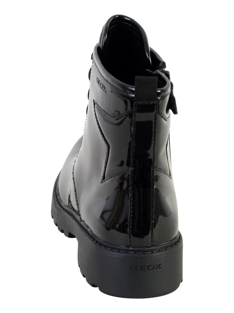 Bottes Geox Enfant Fille J Casey Noir - Kiabi