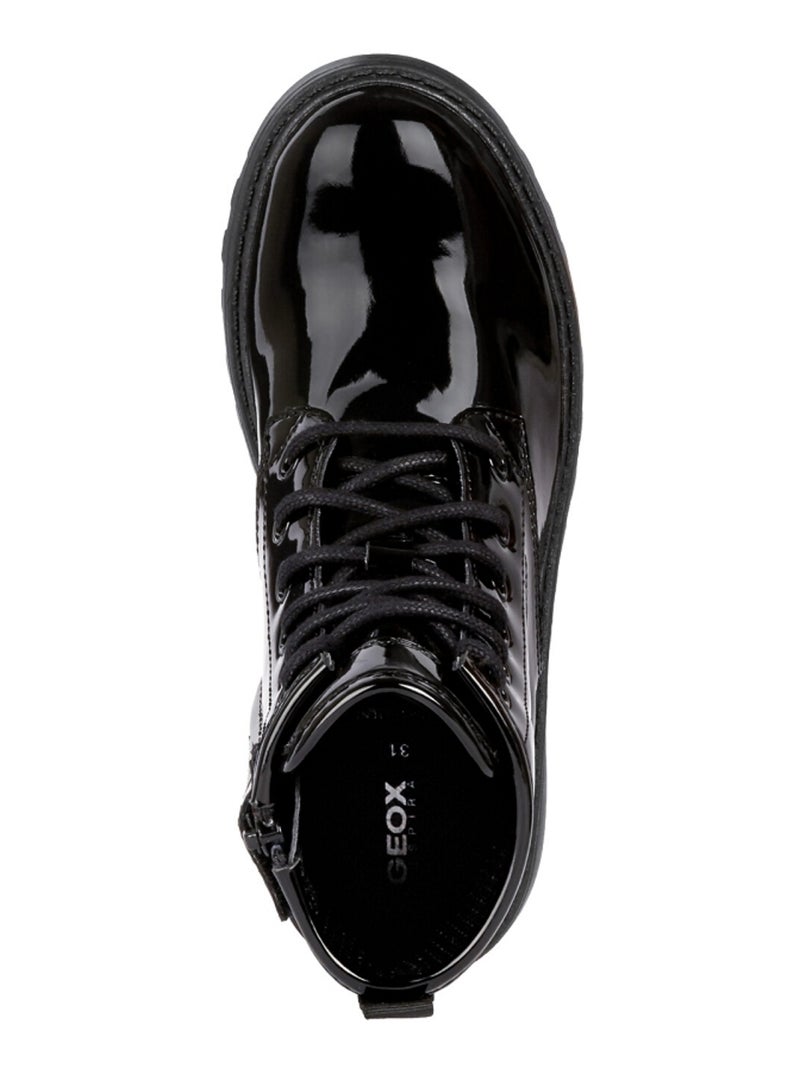 Bottes Geox Enfant Fille J Casey Noir - Kiabi