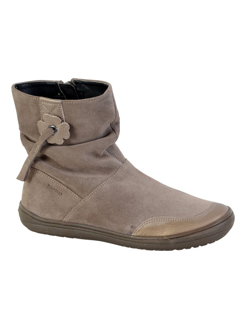 Bottes Geox Enfant Fille J Hadriel Gris - Kiabi