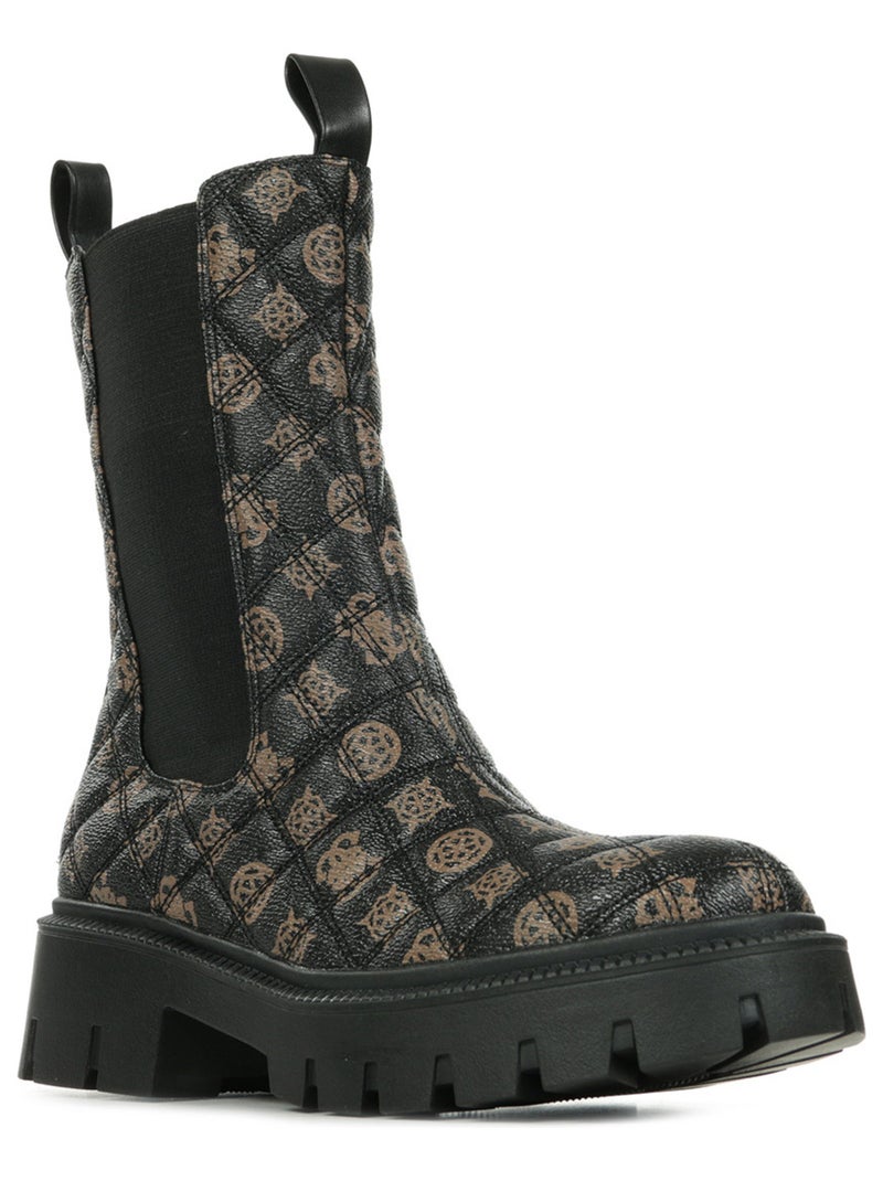 Bottes Guess Serlen Marron - Kiabi