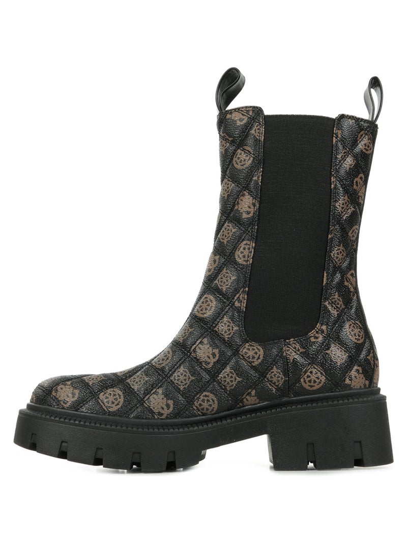 Bottes Guess Serlen Marron - Kiabi