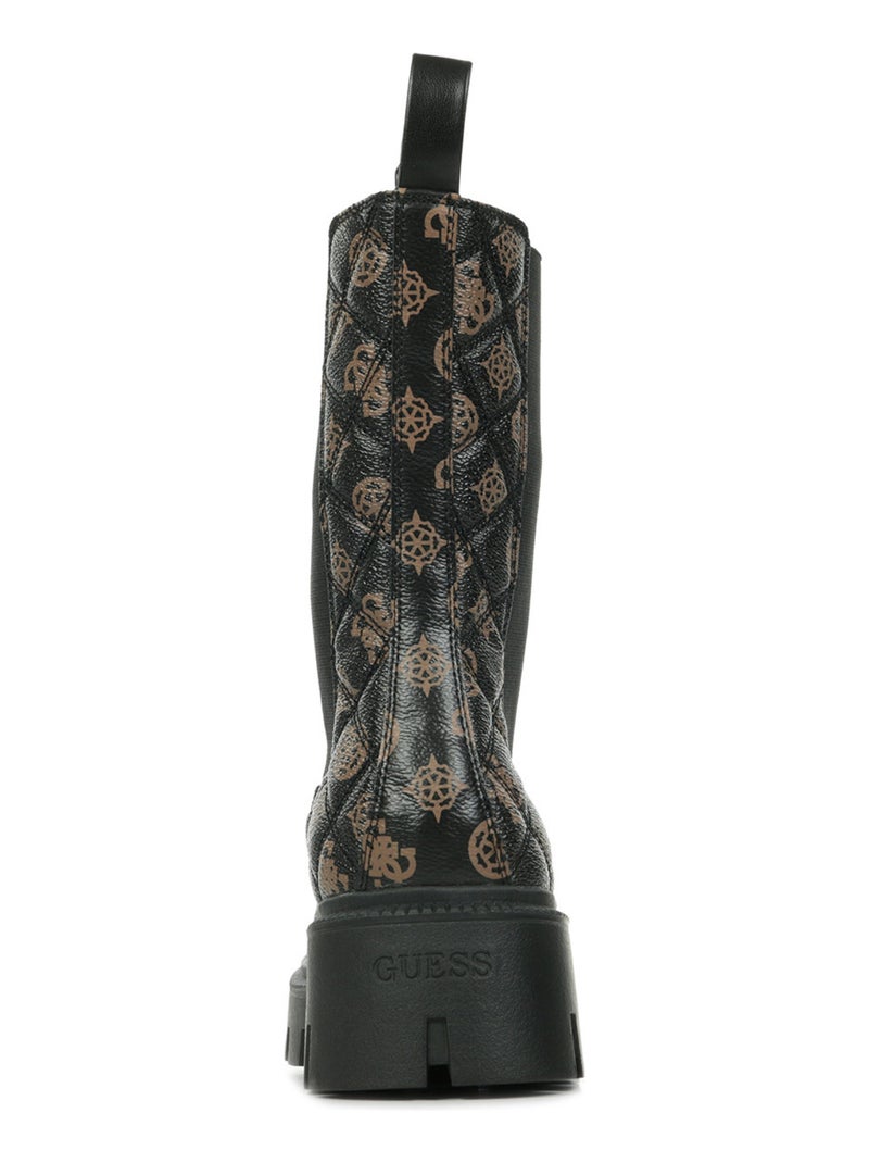 Bottes Guess Serlen Marron - Kiabi