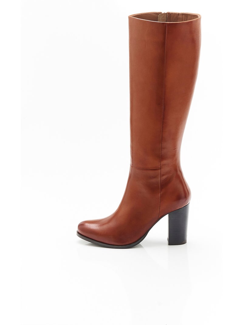 Bottes hautes - damart Marron - Kiabi